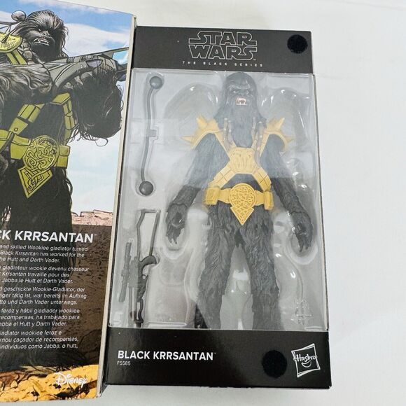Star Wars The Black Series Black Krrsantan (Marvel Comic Version) Wookie 6" NEW! - Picture 6 of 10